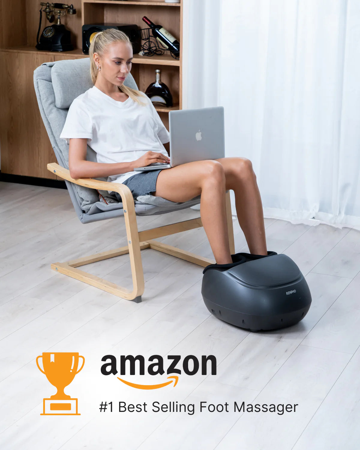 Masajeador de Pies Shiatsu Premium