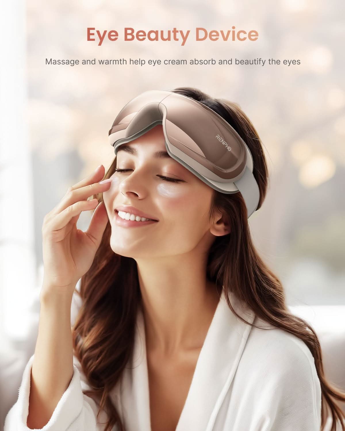 Eyeris 3 Rosé Augenmassagegerät