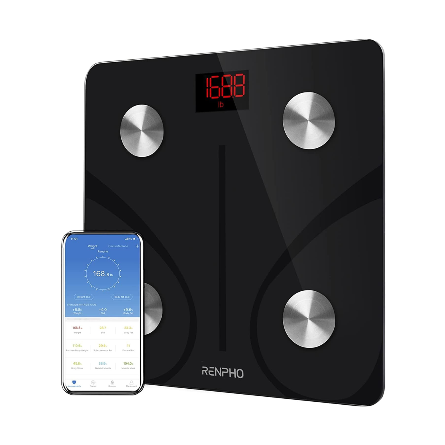 This RENPHO Bluetooth Measuring Tape Will Keep You Motivated - Men's Journal