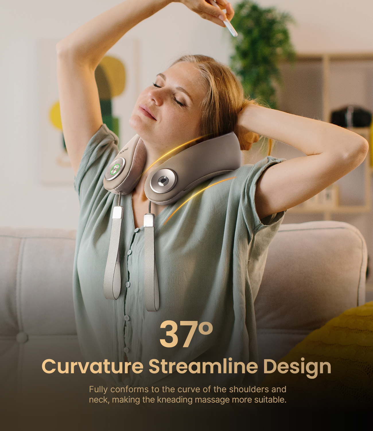 Mini masajeador de cuello y hombros U-Neck