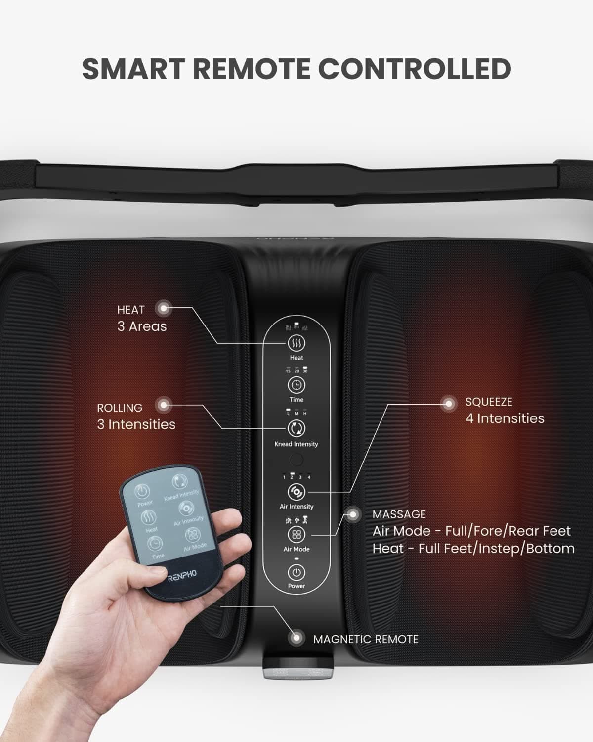 Appareil de massage Shiatsu pour les pieds et les mollets