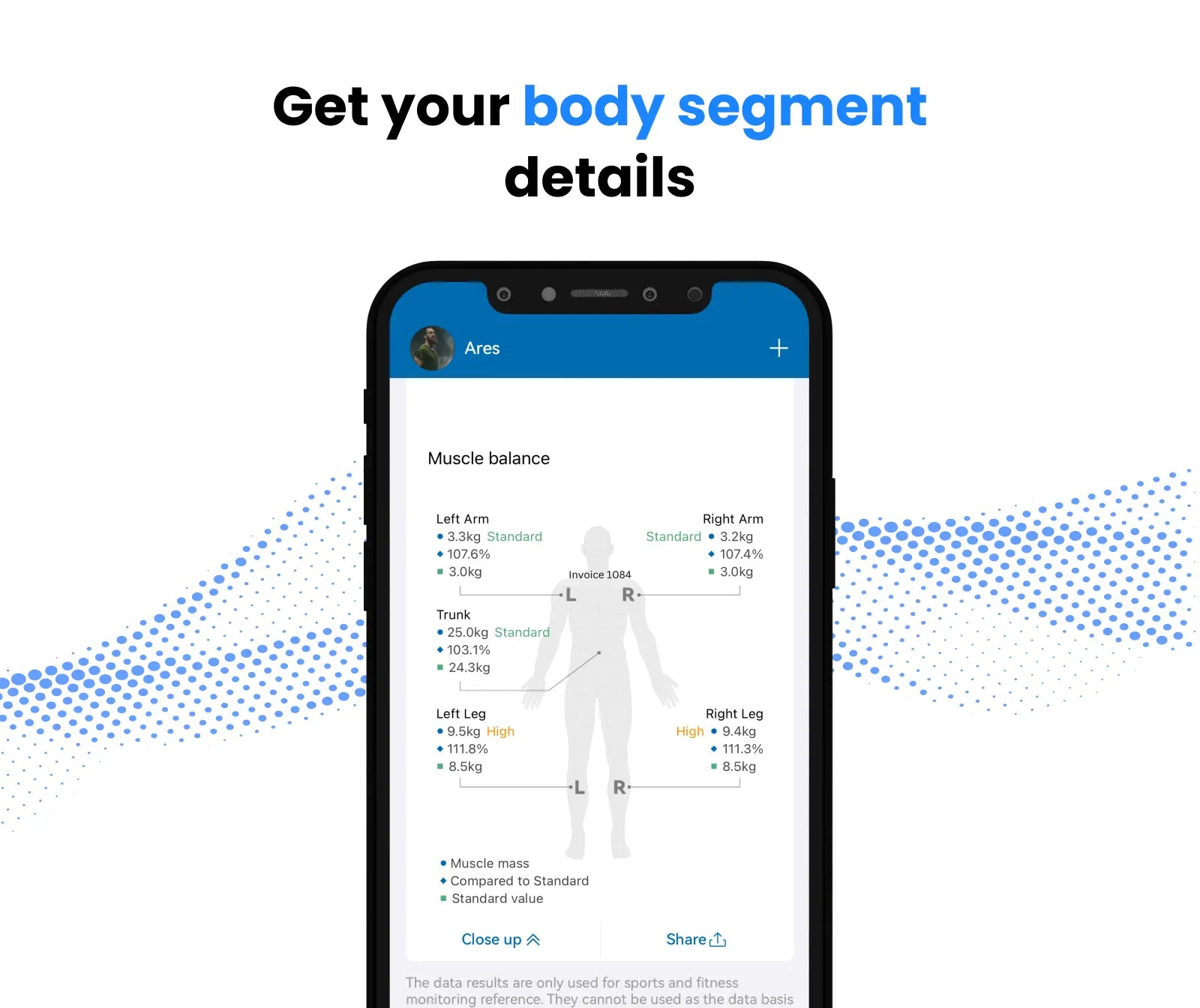 Pèse-personne intelligent MorphoScan