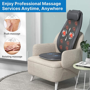 S-Shaped Shiatsu Back Massage Seat Cushion