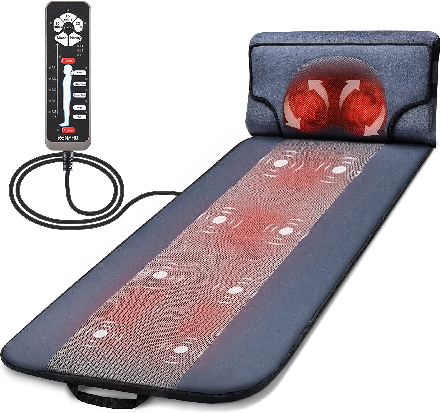 Full Body Massage Mat with Heat Wellness Renpho EU(A)