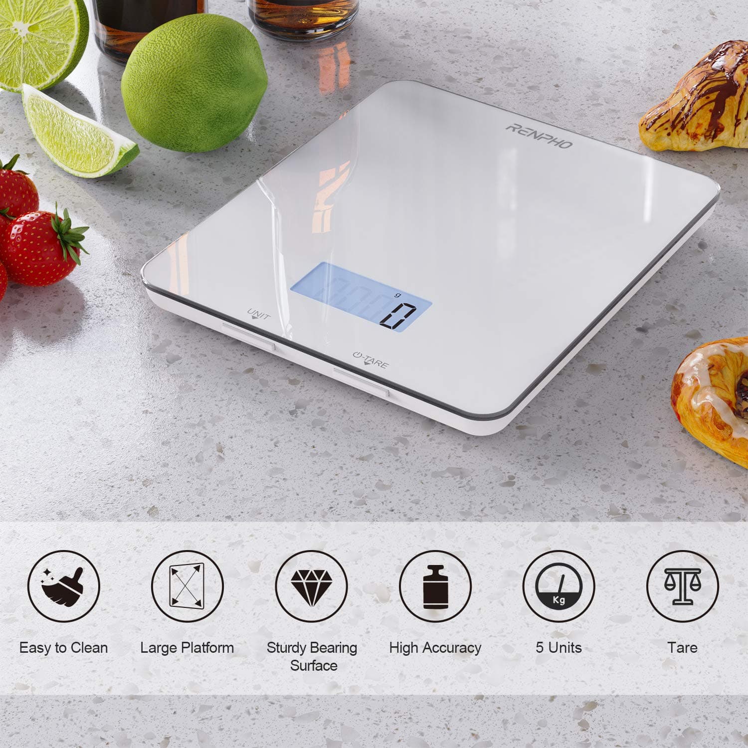 Calibra 1 Smart Nutrition Scale Scale Renpho