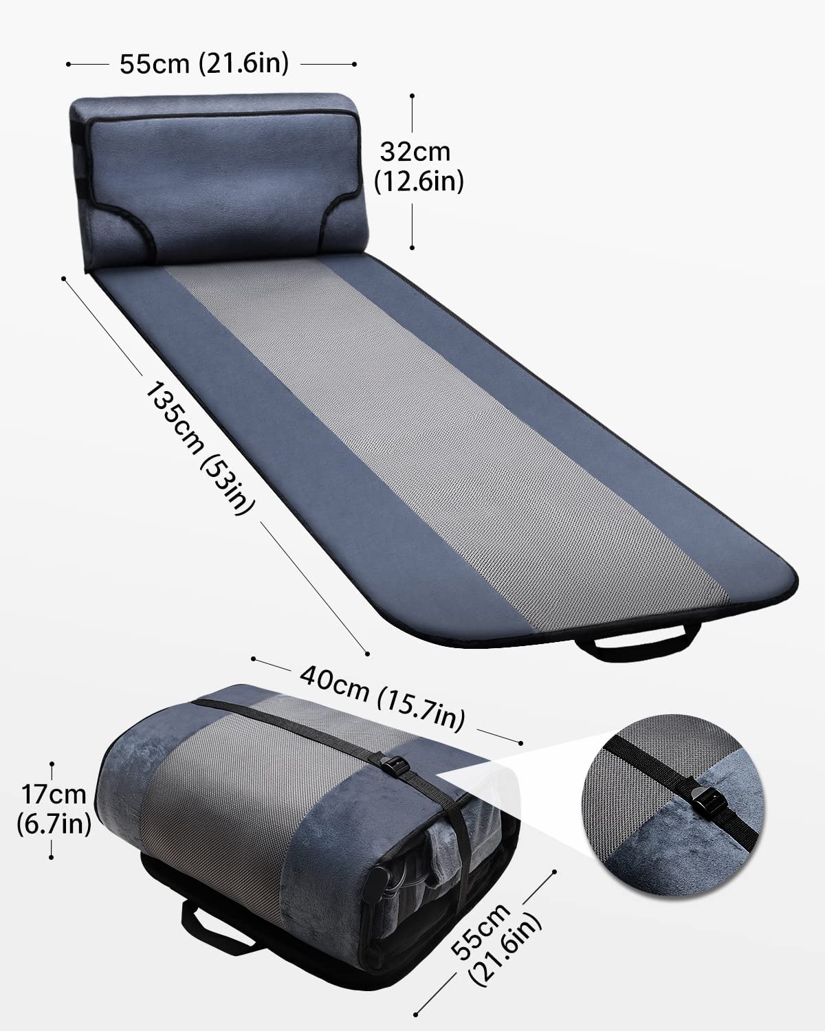 Full Body Massage Mat with Heat Wellness Renpho EU