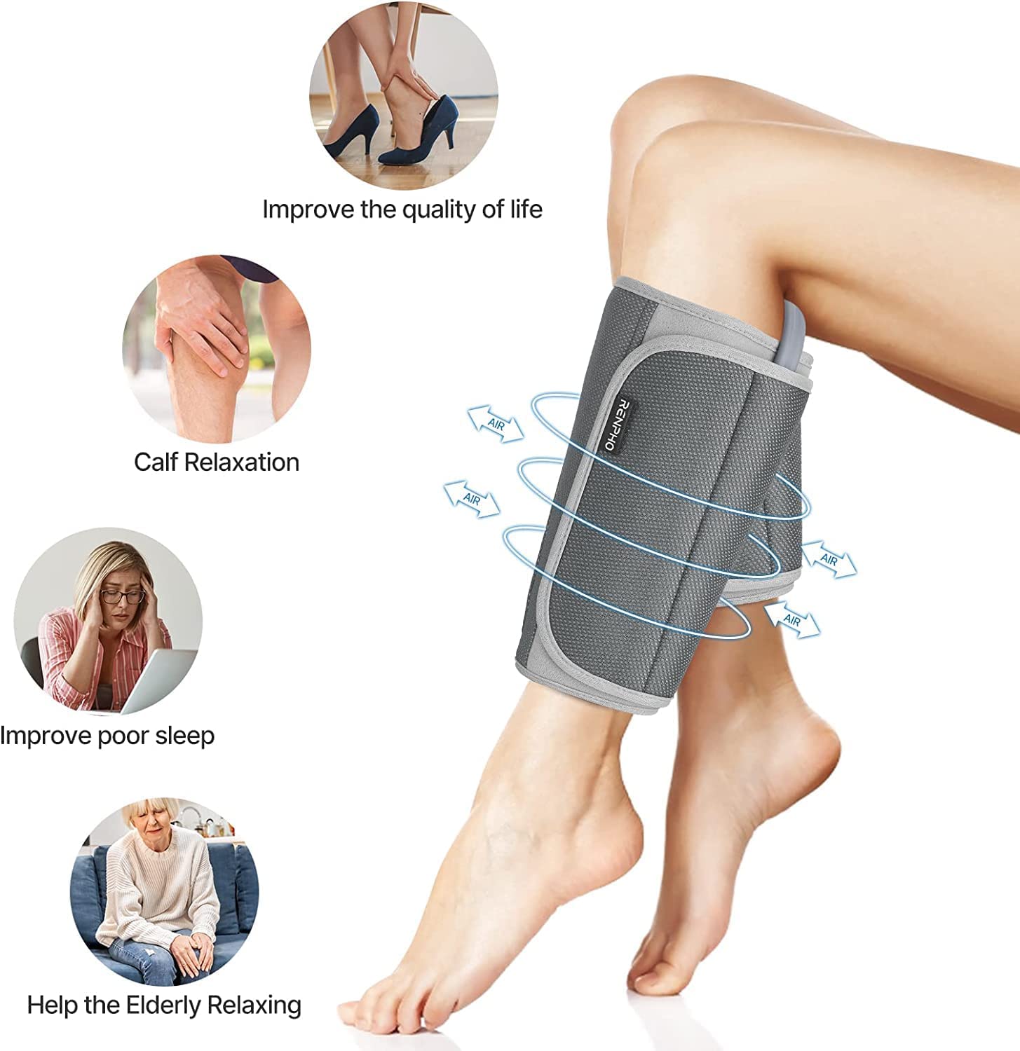 Leg Compression Massager Massager Renpho EU