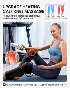 Leg Massager with Heat Air Compression Knee Calf Massage Massager Renpho EU