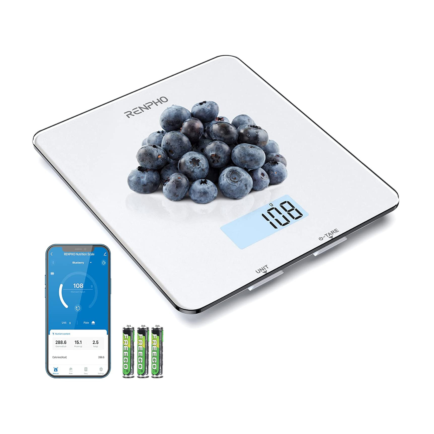 Calibra 1 Smart Nutrition Scale Scale Renpho(A)