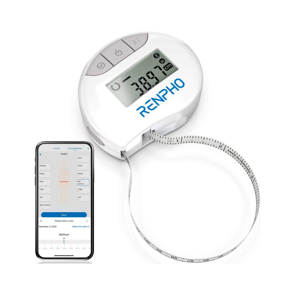 Ruletă inteligentă Renpho Smart Body Tape Measure 