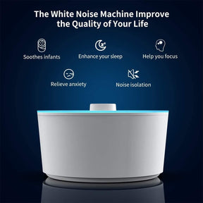 White Noise Machine Rechargeable Health Renpho EU